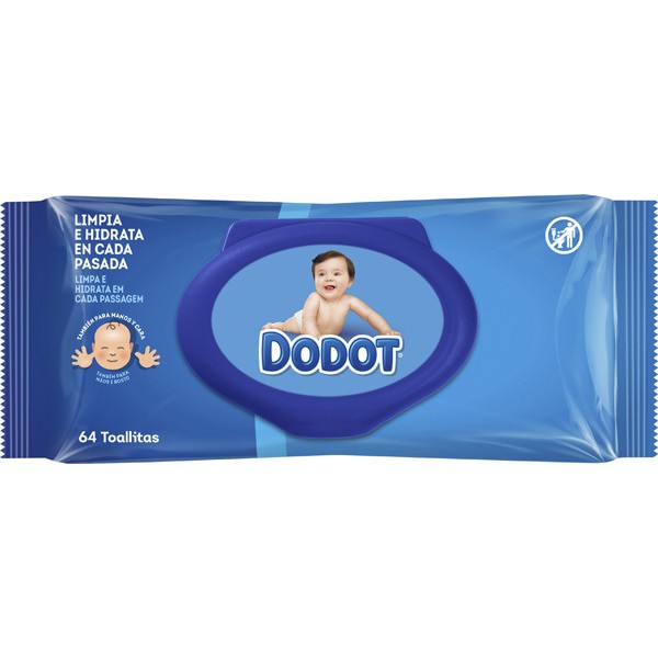 DODOT AZUL TOALLITAS HUMEDAS PARA...