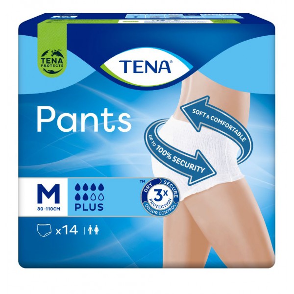 Tena Pants Plus M 14 unidades