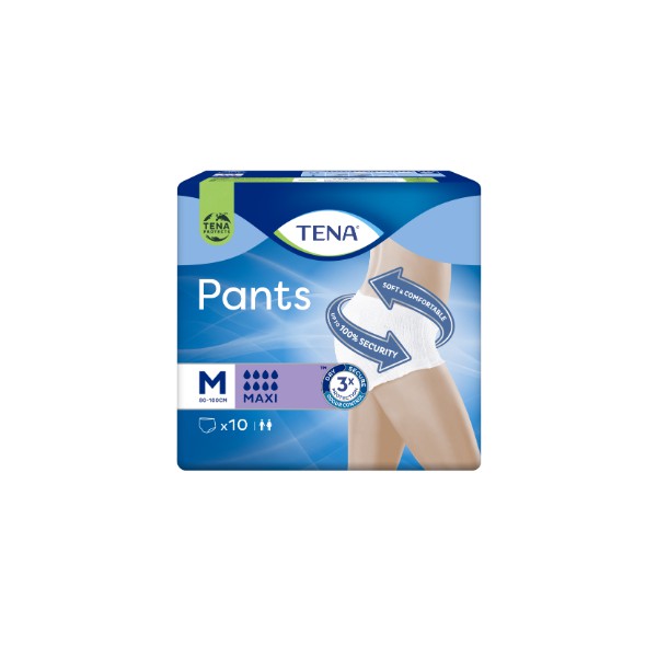 Tena Pants Maxi M Mediano 10 U