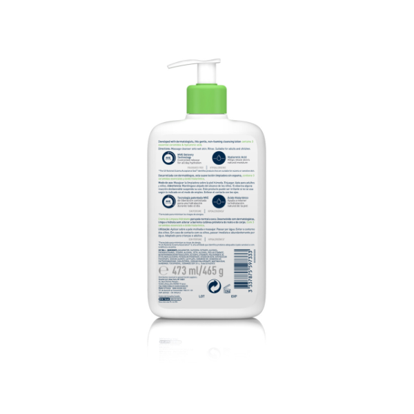 Cerave Limpiadora Hidratante 473 ml