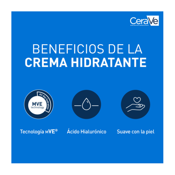 Cerave Crema Hidratante de 454 g