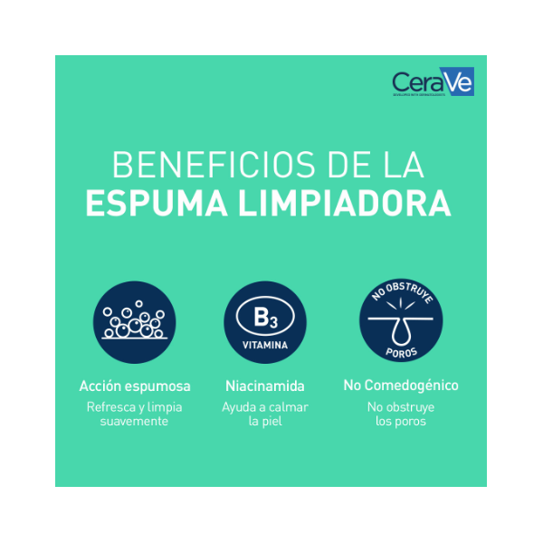 Cerave - Gel Limpiador Espumoso 1 L