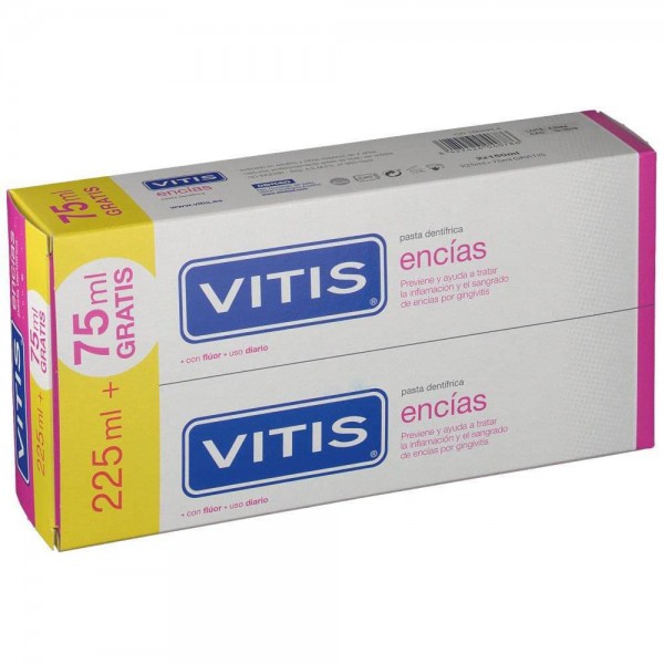 Vitis Encias Pasta Duplo 2x150ml