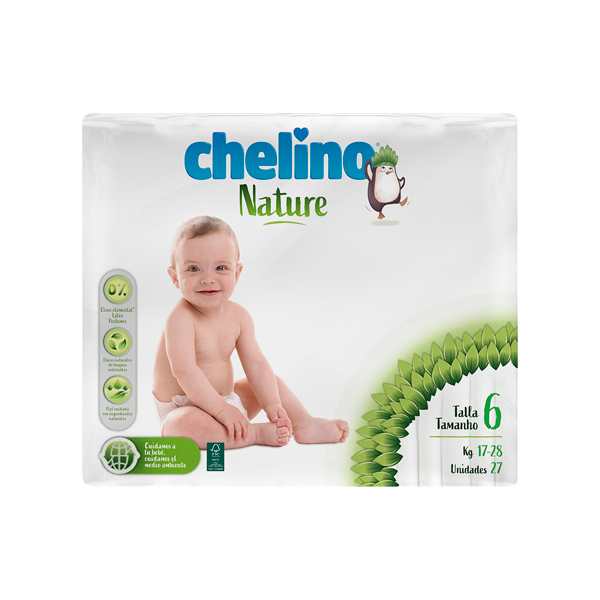 Chelino Nature Talla 6 27 unidades