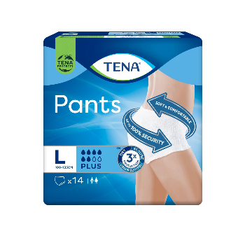 Tena Pants Plus L 14 unid