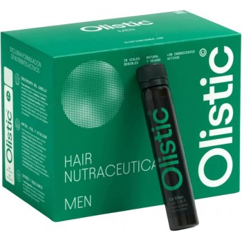 Olistic Men 28 Viales – Complemento Alimenticio Anticaída Cabello Hombre