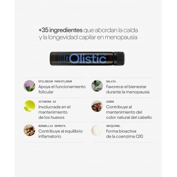 Olistic Women Next 28 Viales – Complemento Alimenticio Anticaída Cabello Menopausia